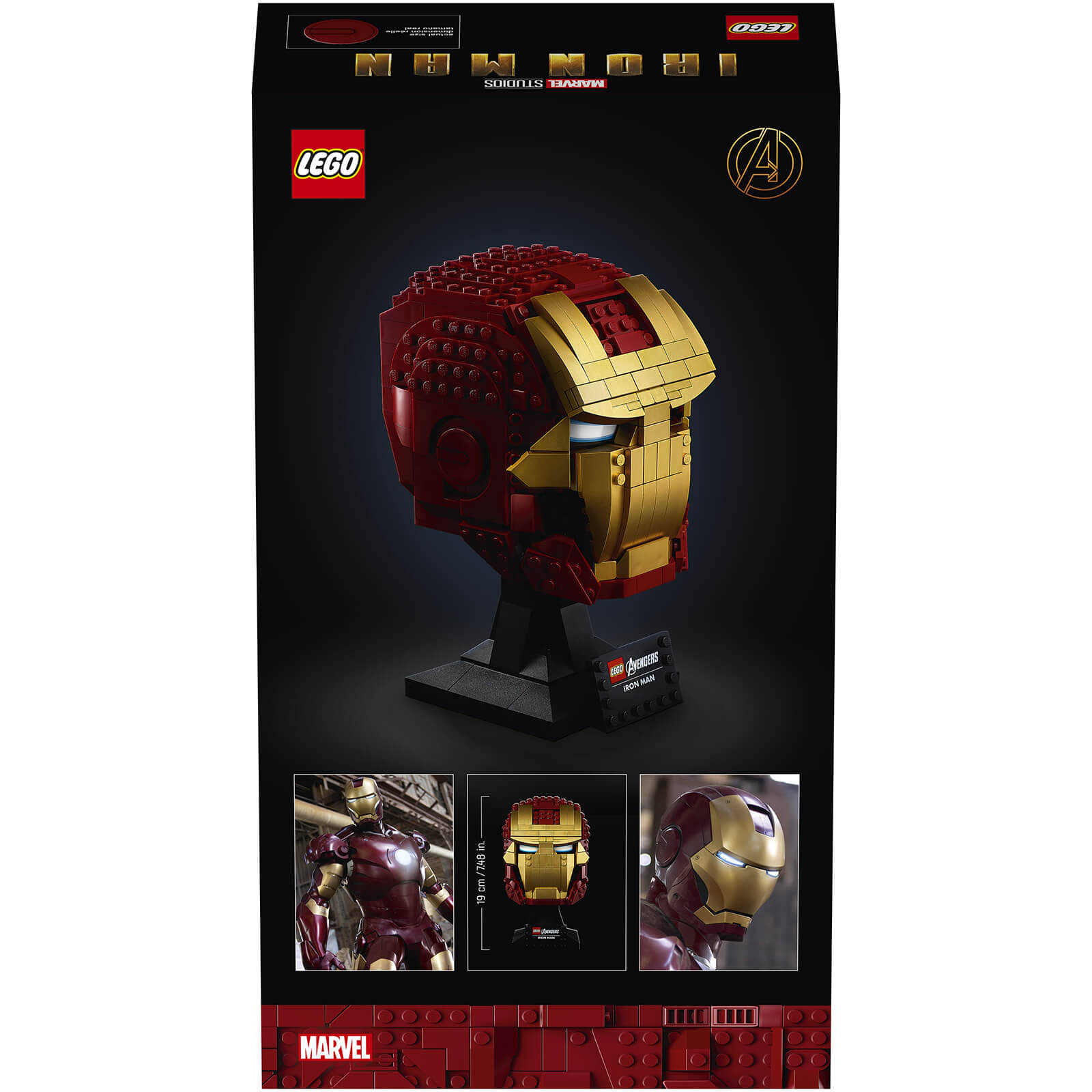 Lego Marvel Iron Man Helmet - 76165