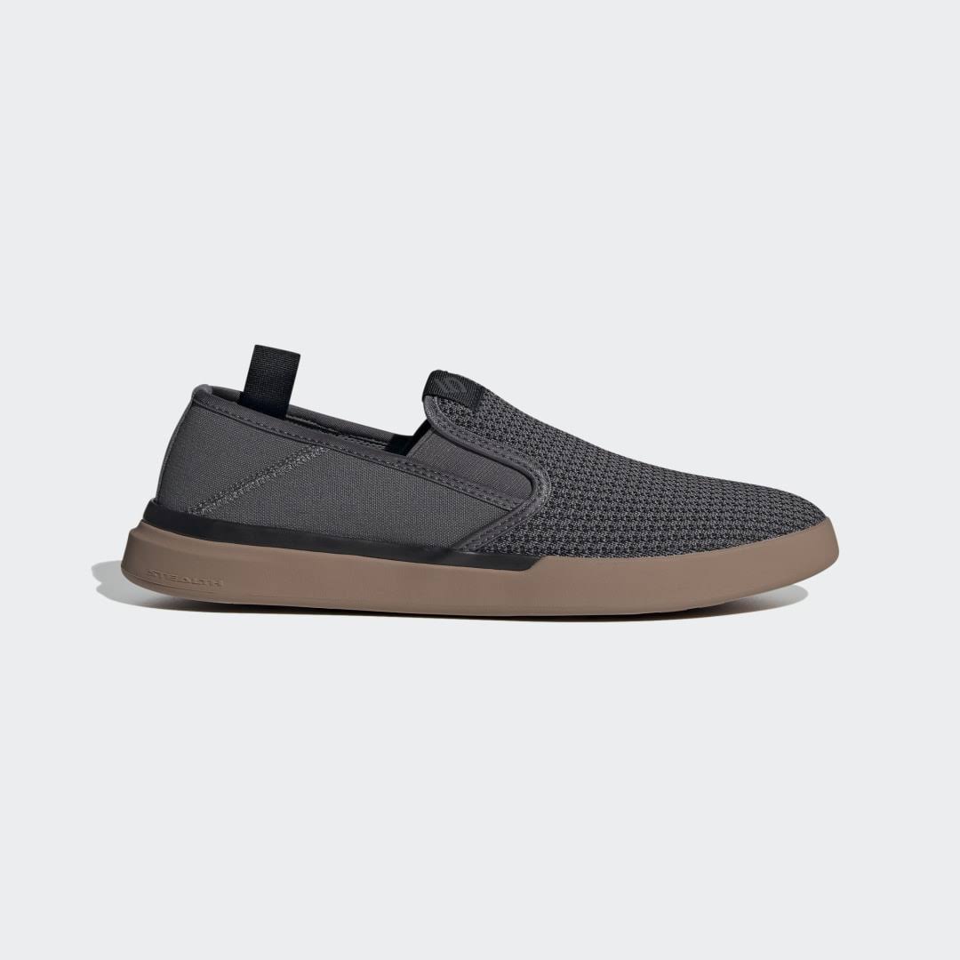 Five Ten Sleuth Slip-On Men's Flat Shoe: Gray Five/Black/Gum 8