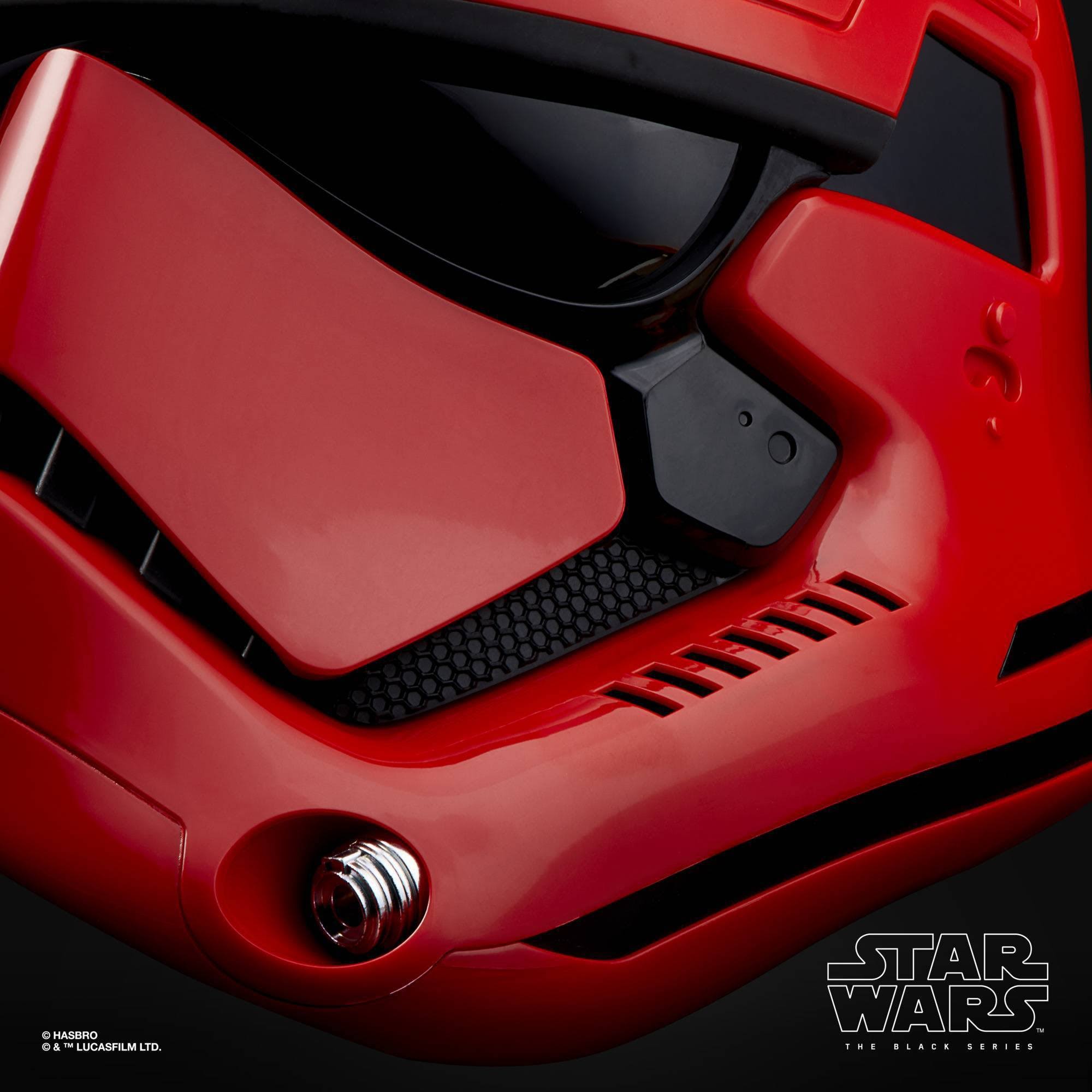 Star Wars The Black Series Galaxy's Edge Captain Cardinal Electronic Helmet