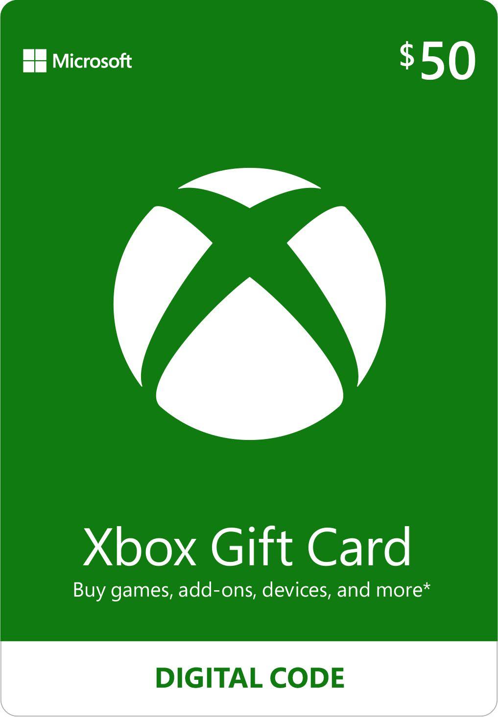 Microsoft Xbox Store Gift Card