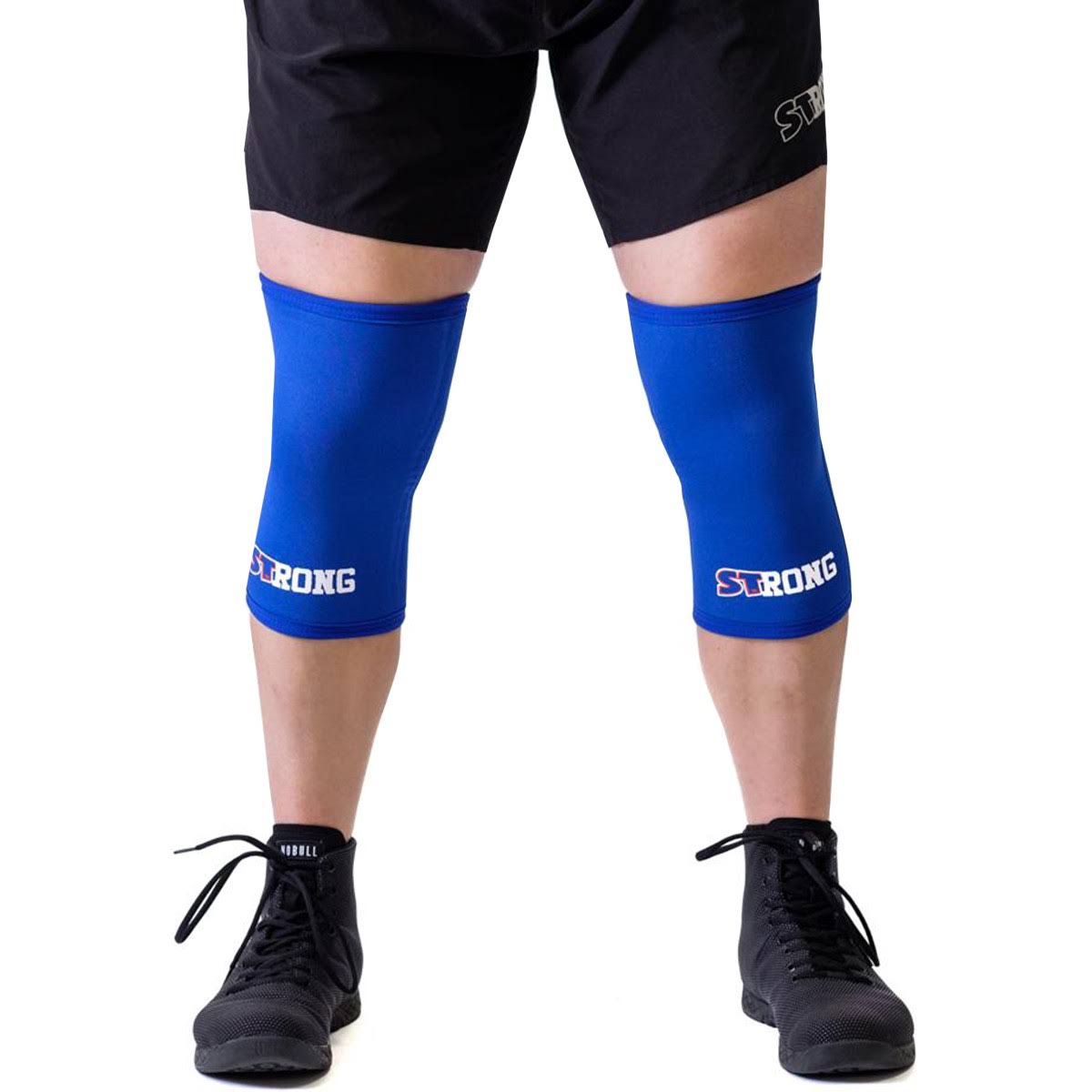 Sling Shot Strong Knee Sleeves by Mark Bell - Blue