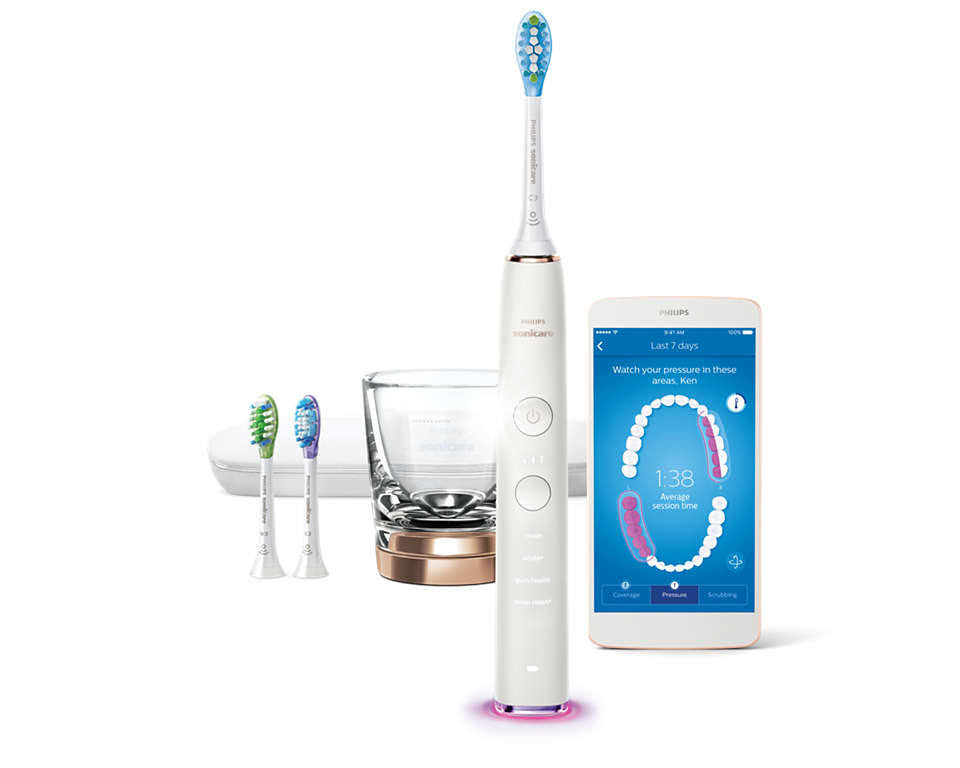 Philips Sonicare DiamondClean Smart 9300 Sonic Electric Toothbrush with App HX9903/61