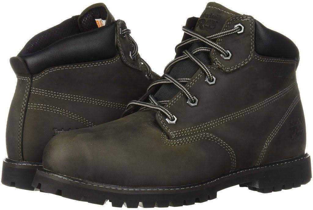 Timberland Pro Men's 6 in. Gritstone Steel Toe Work Boot, Black