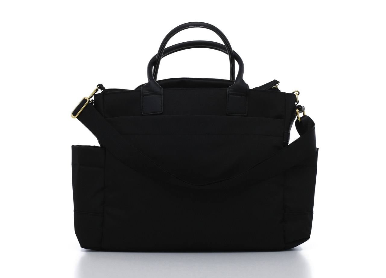 Skip Hop Chelsea Downtown Chic Satchel Diaper Bag - Black