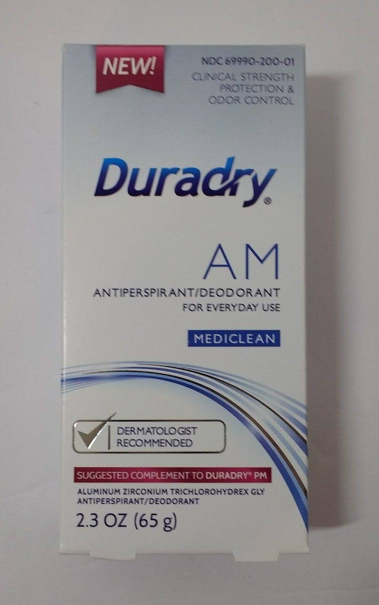 Duradry 3-Step Protection System Prescription Strength Antiperspirant Deodorants