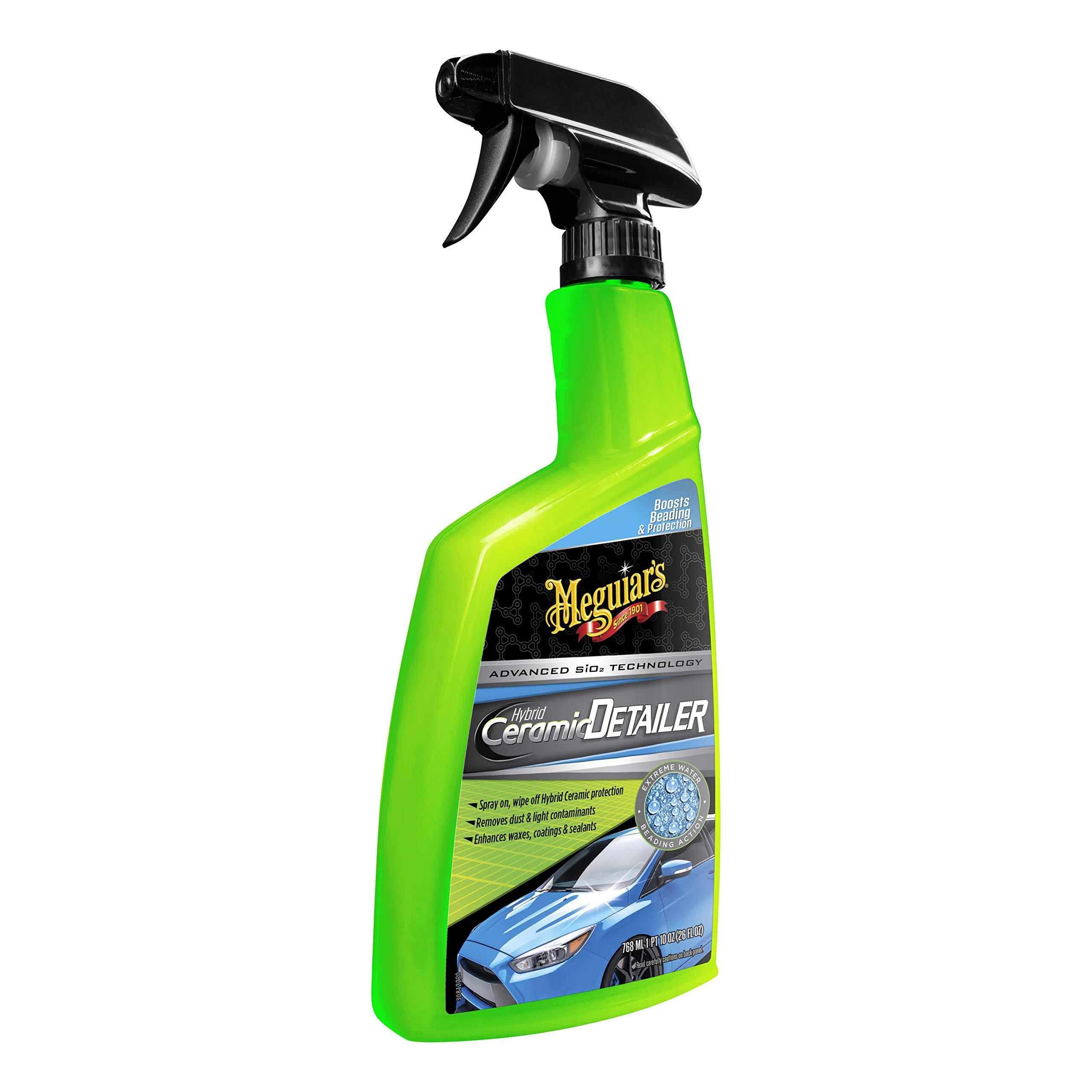 Meguiar&s G200526EU Hybrid Ceramic Detailer 768ml Enhances Wax, Coatings and Sealants
