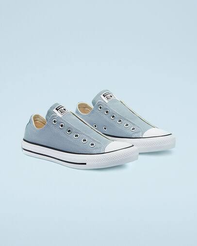 Converse Color Chuck Taylor All Star Slip Low Top (Grey Size 13) Unisex Canvas Shoes