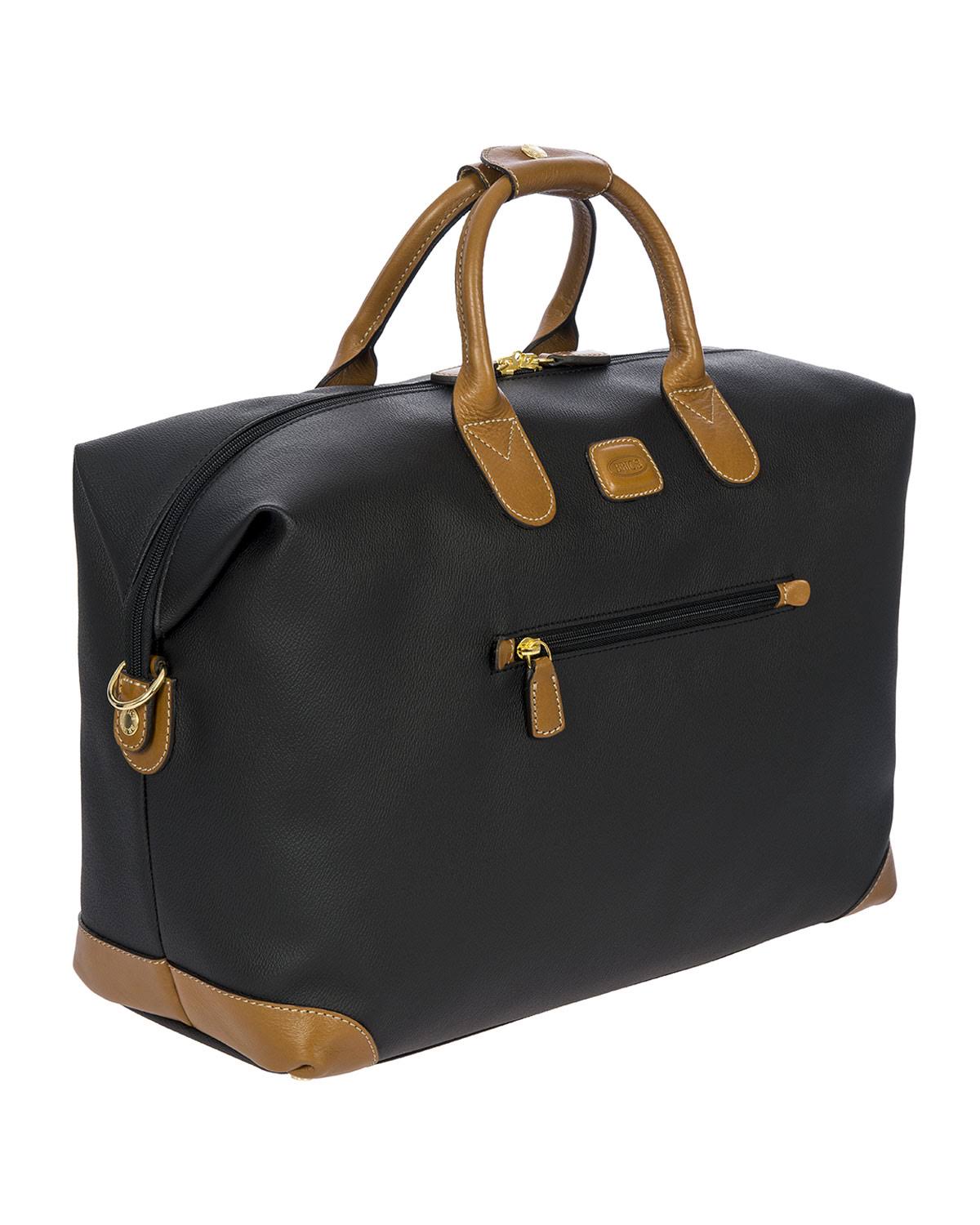 Bric's Firenze 18x22 Cargo Duffle Bag - Black