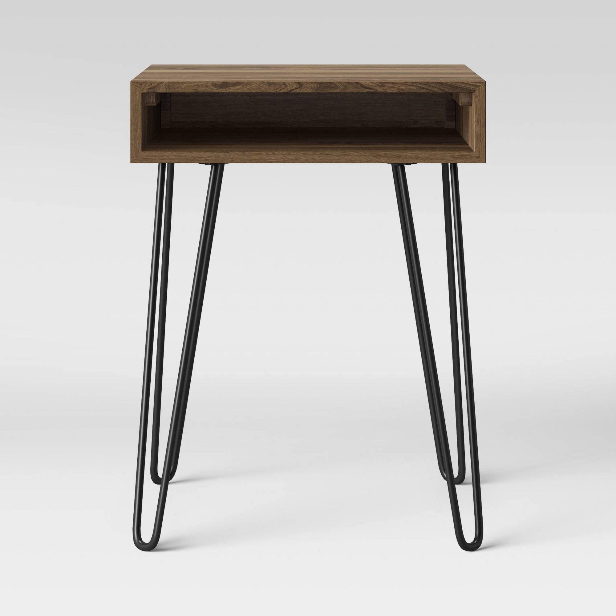 Hair Pin Accent Table Espresso Brown - Room Essentials
