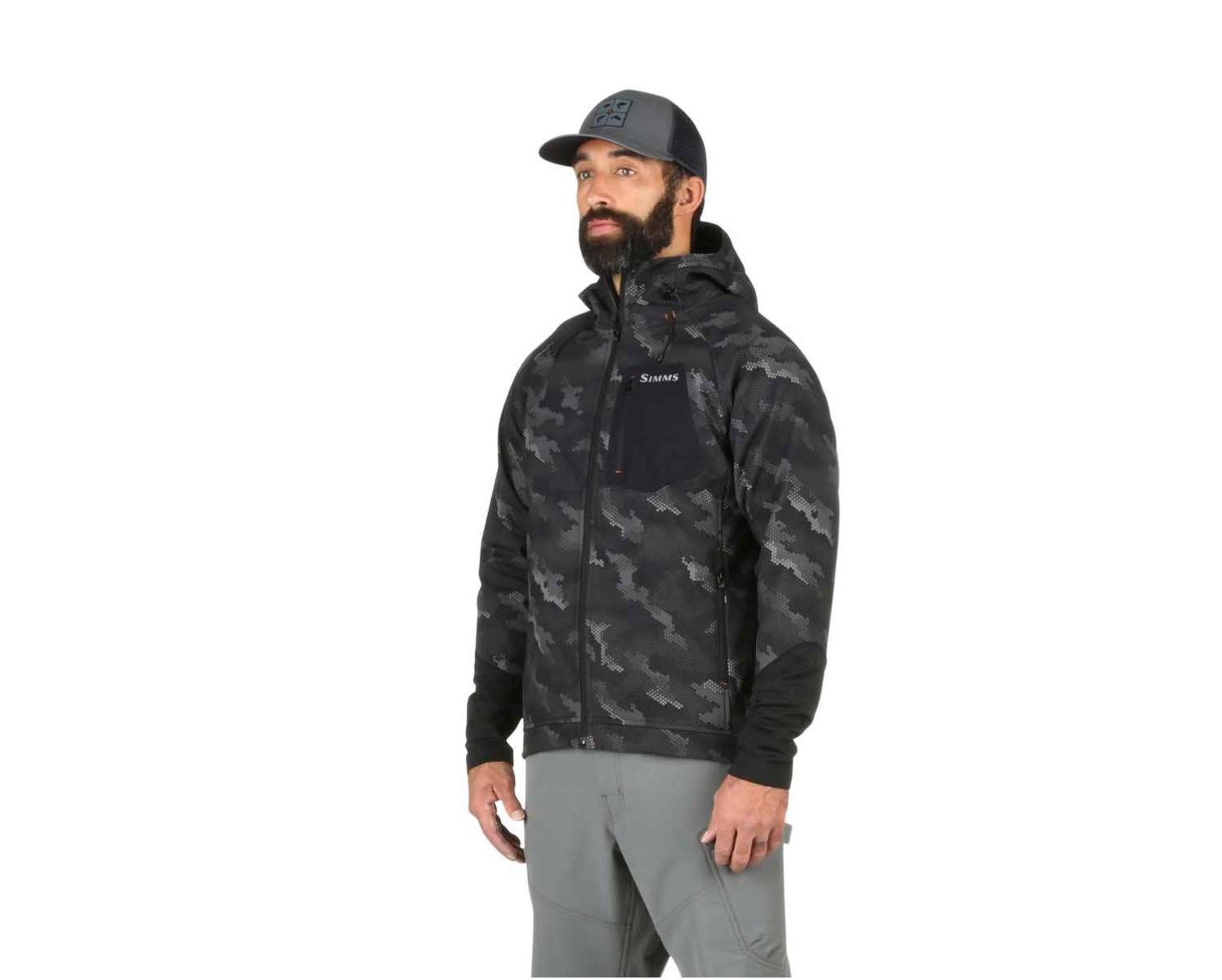 Simms Admiral Blue Katafront Hoody