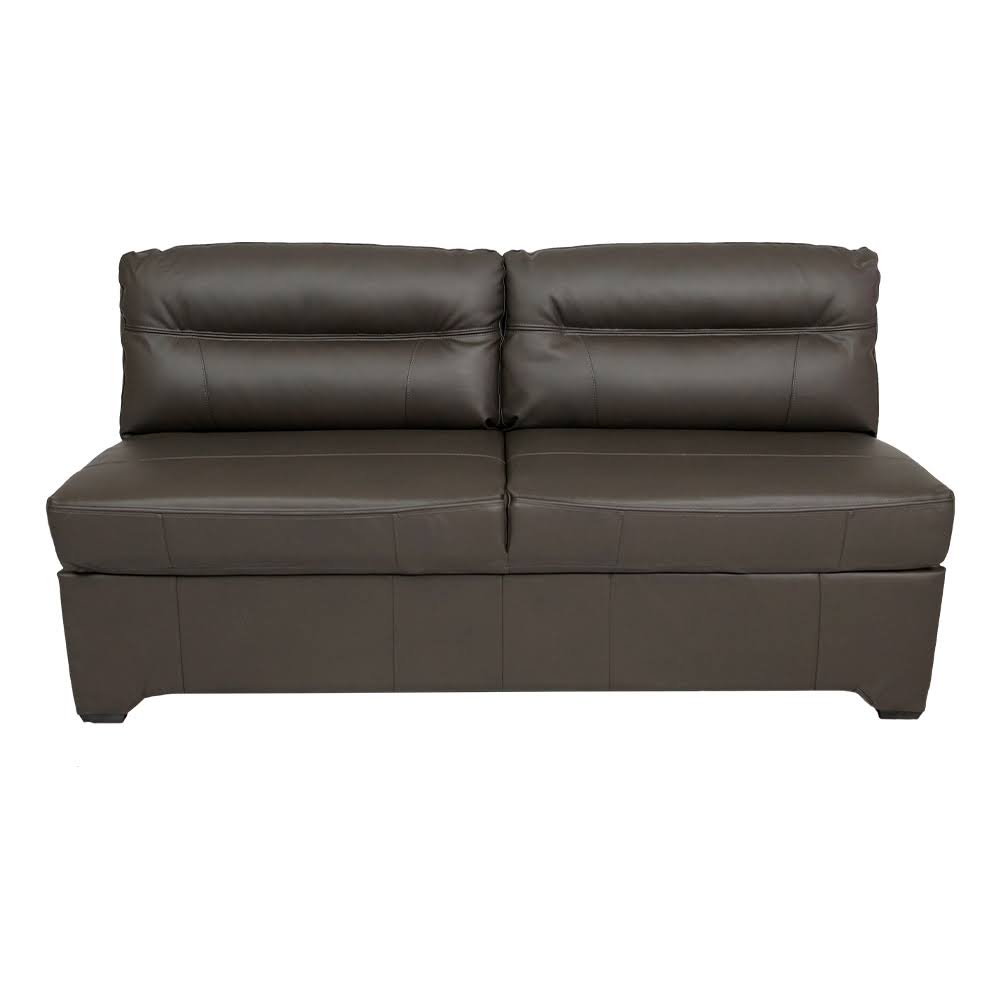 Kathy Ireland Recreation u0026 Adventure Kathy Ireland Furniture Jiffy Jackknife Sofa in Chestnut