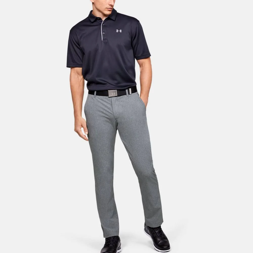 Under Armour Men's Match Play Vented Straight Leg Athletic Pants - Gray, 32/32
