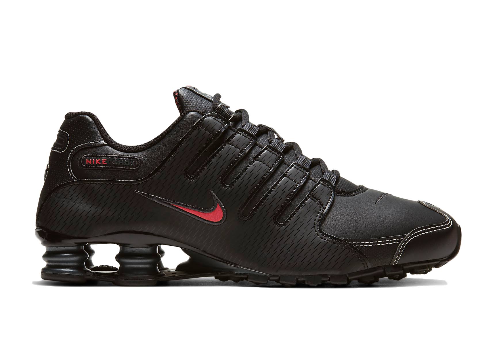 Nike Shox NZ Black-Red Men&s Running Shoes