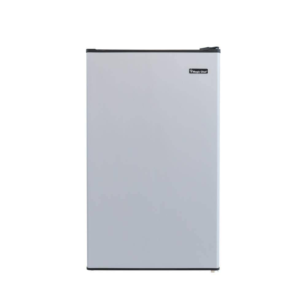 Magic Chef 3.3 Cu. ft. Mini Fridge in Stainless Look
