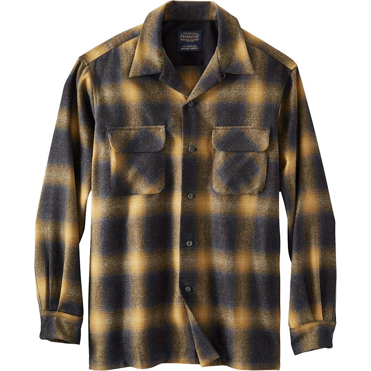 Pendleton Board Shirt - Men's Oxford Mix/Gold Ombre, XXL