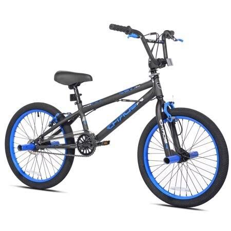 Kent 20x22 Chaos Boy's Bike, Matte Blue/Black