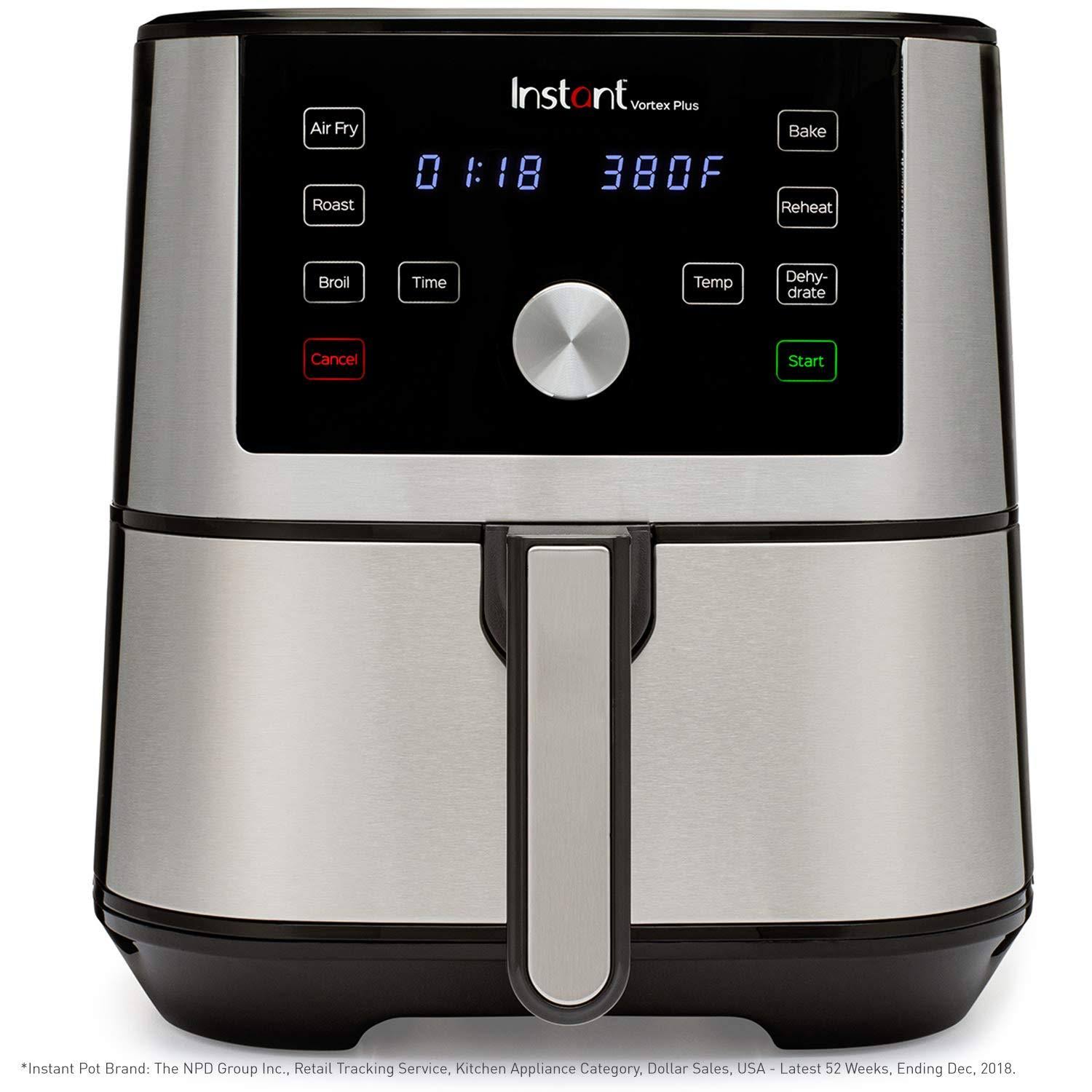 Instant Vortex Plus 6-in-1 Air Fryer, 6 Quart