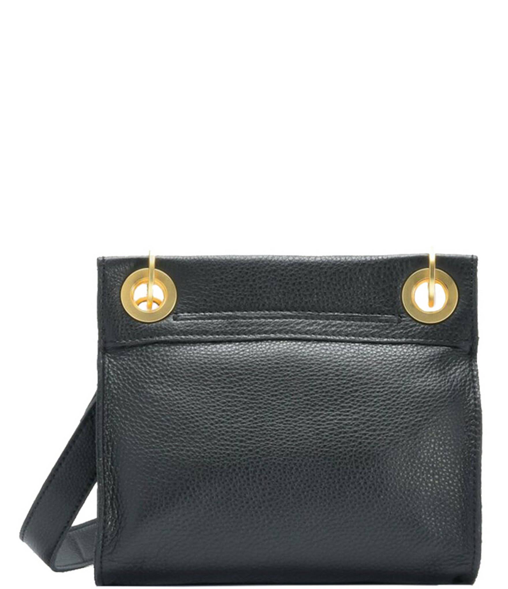 Hammitt Tony Grommet Studded Leather Crossbody Bag - Grey Natural