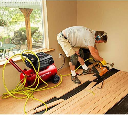 Craftsman Hard Air Compressor, 10 Gallon 1.8 HP 175 psi, 4.0CFM@90PSI, Oil Free and Maintenance Free, Portable with Large Wheels