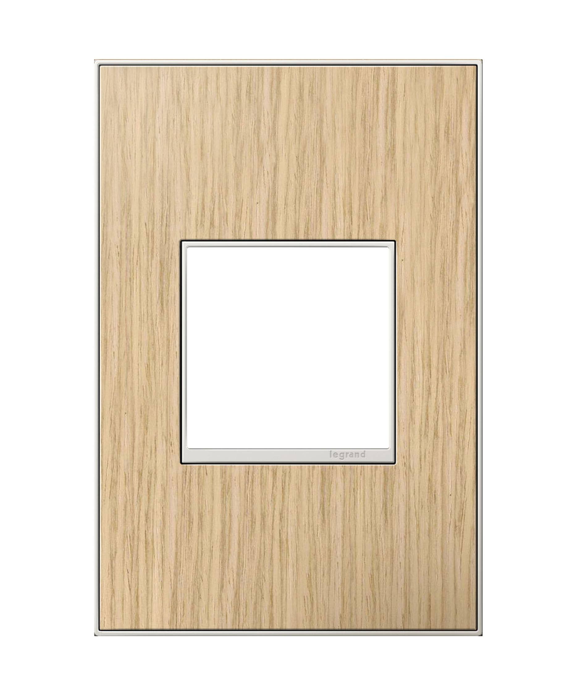 Legrand AWM1G2FH4 Adorne French Oak 1-Gang Wall Plate