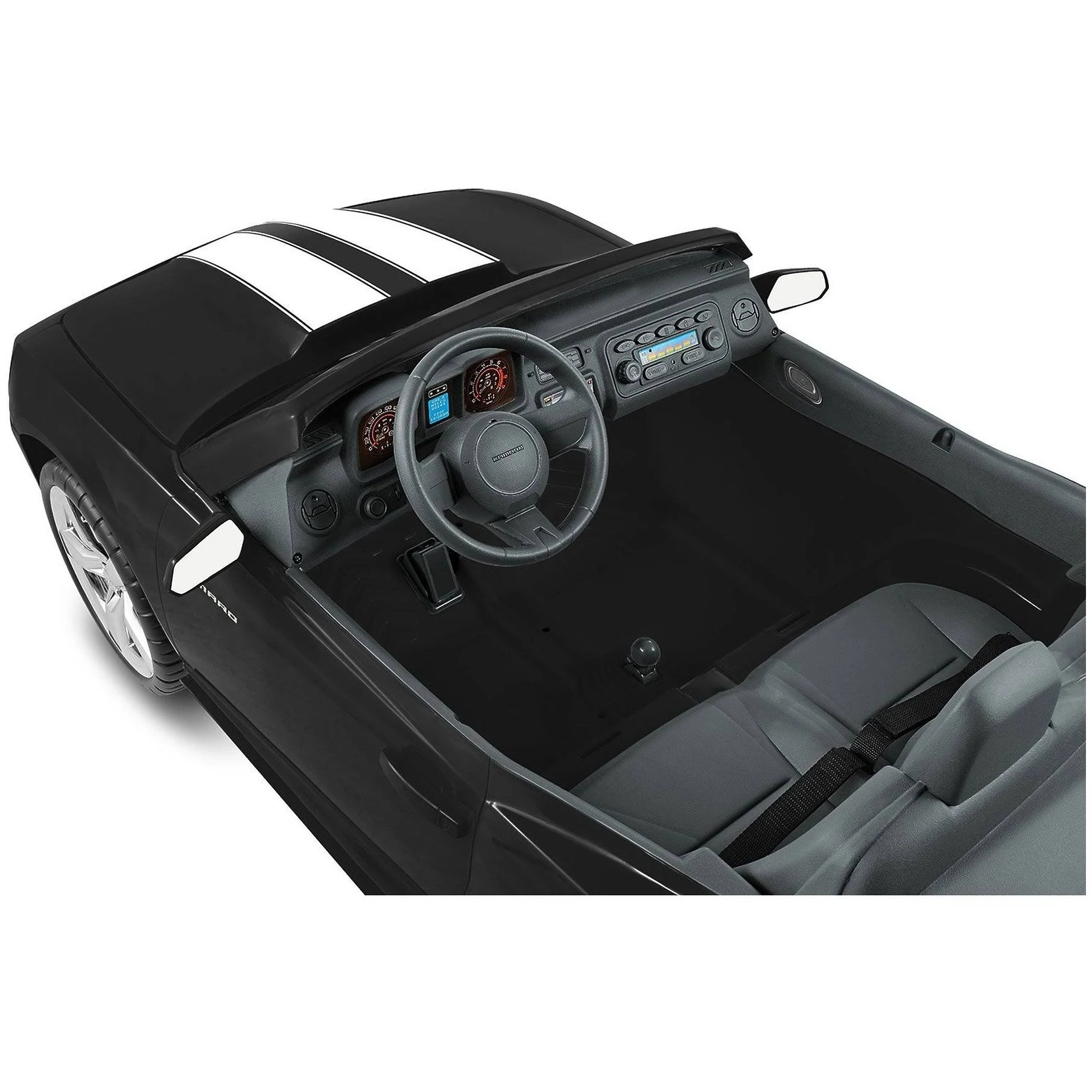 Kid Motorz Black 2-Seater Chevrolet Racing Camaro