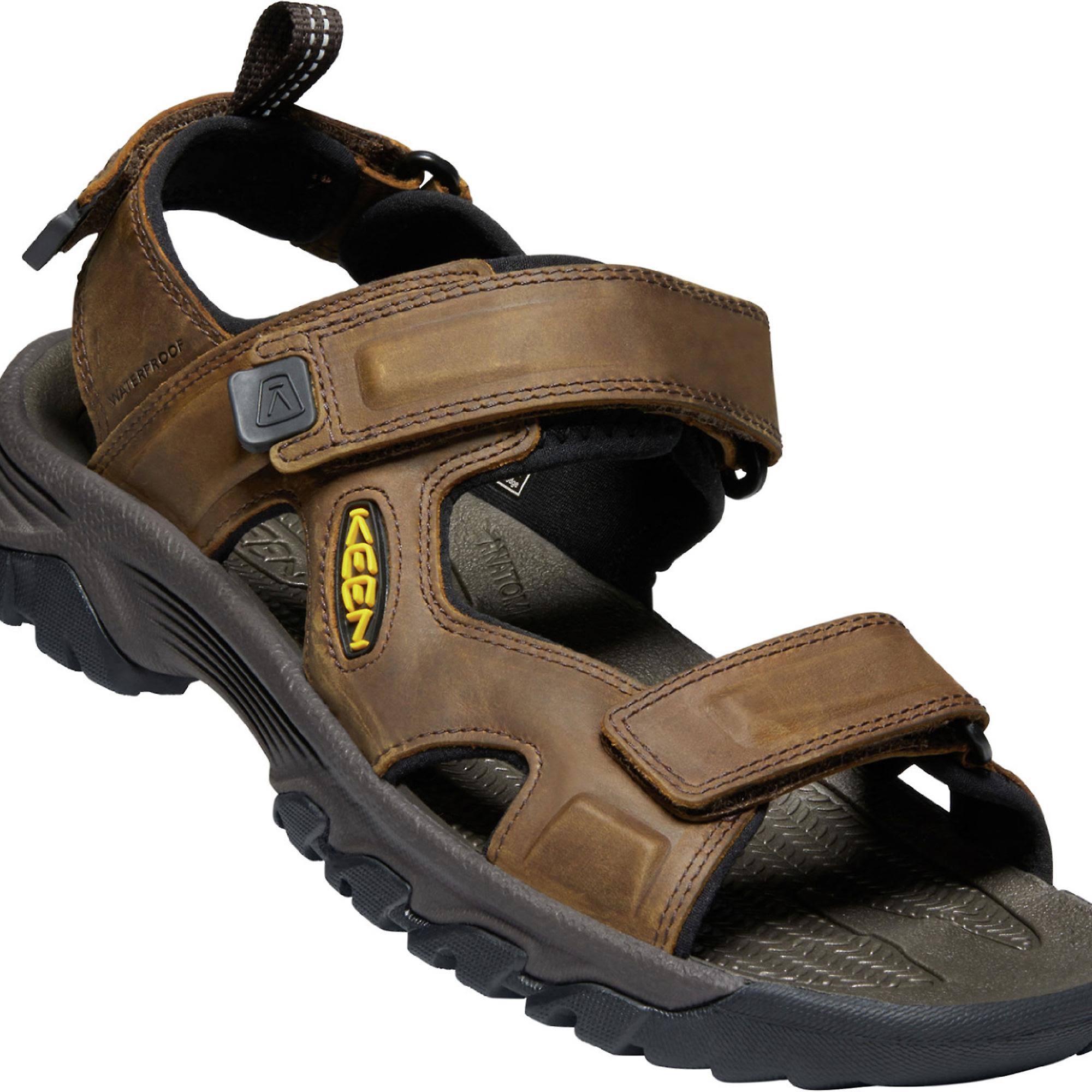 Keen Men's Targhee III Open Toe Sandal (9 Bison/Mulch)