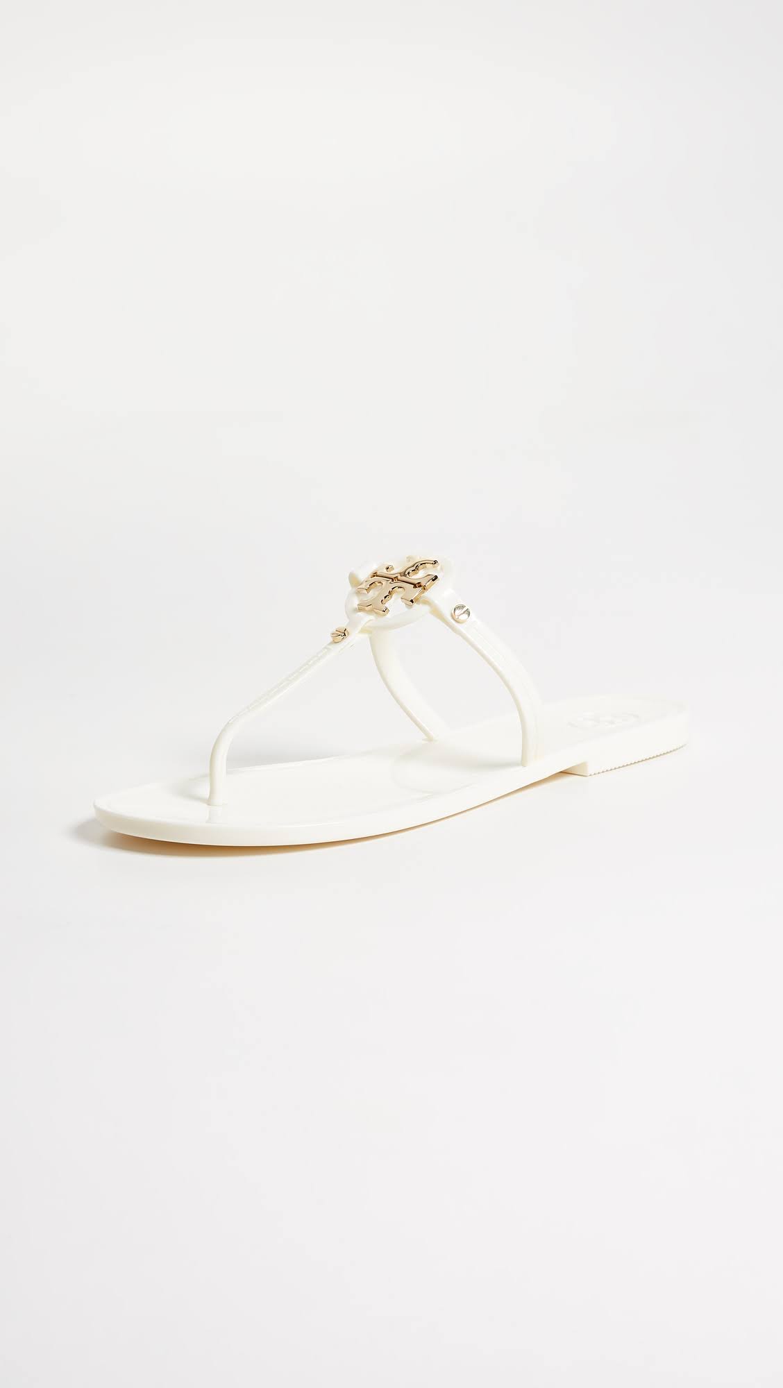 Tory Burch Mini Miller Flat Thong (ivory) Women's Sandals