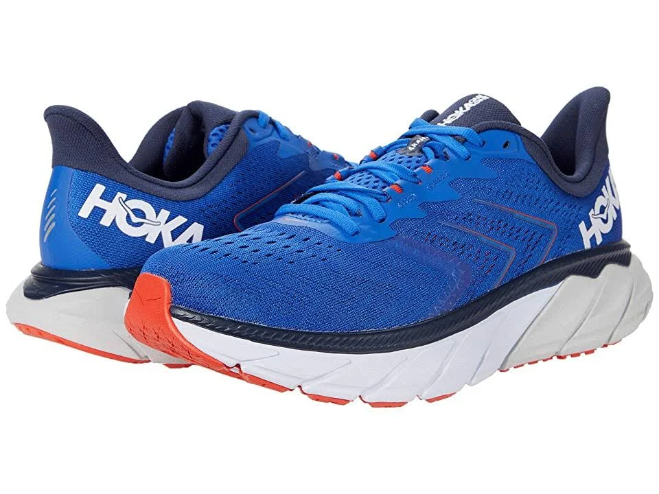 Hoka One One Men's Arahi 5 Shoe - 9.5 - Turkish Sea / White