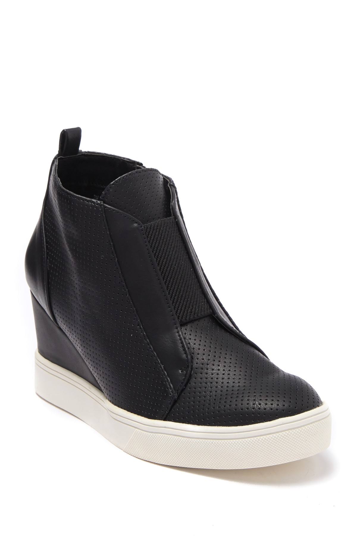 Mia Women&s Cristie Sneaker Wedge Shoes - Black