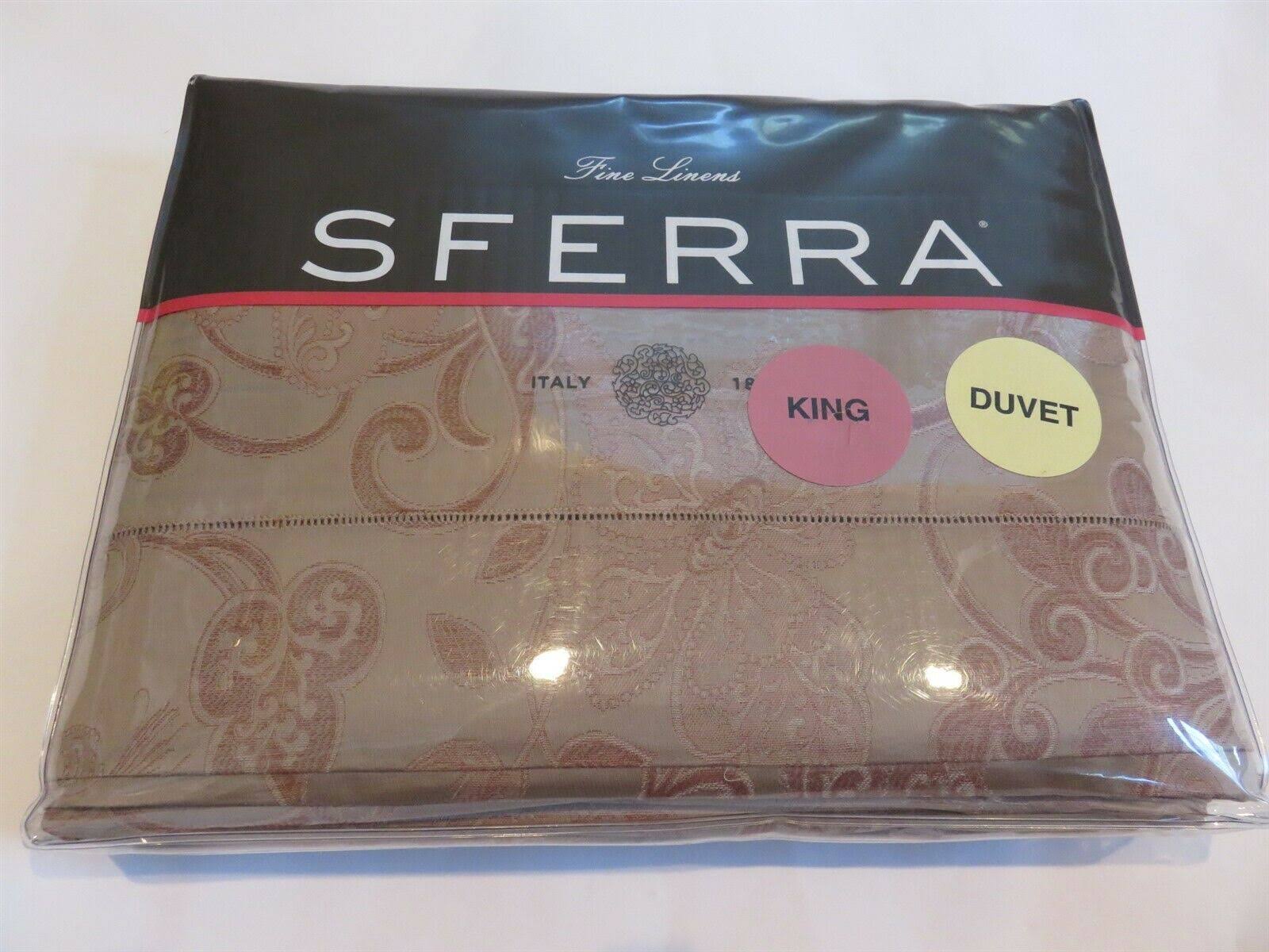 Sferra Bellanca King Duvet Cover 106x92 (Nougat)