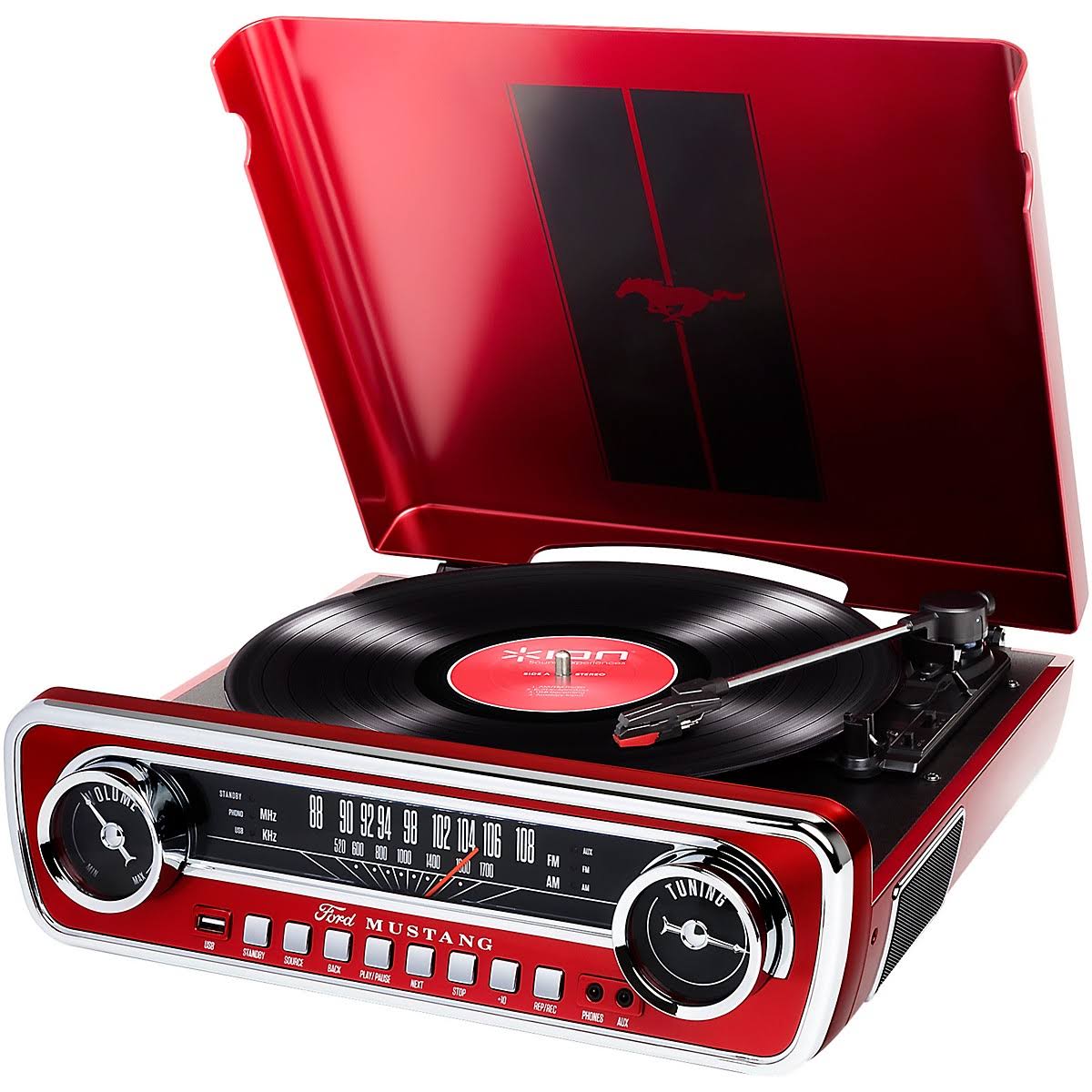ION Mustang LP Audio System - Red