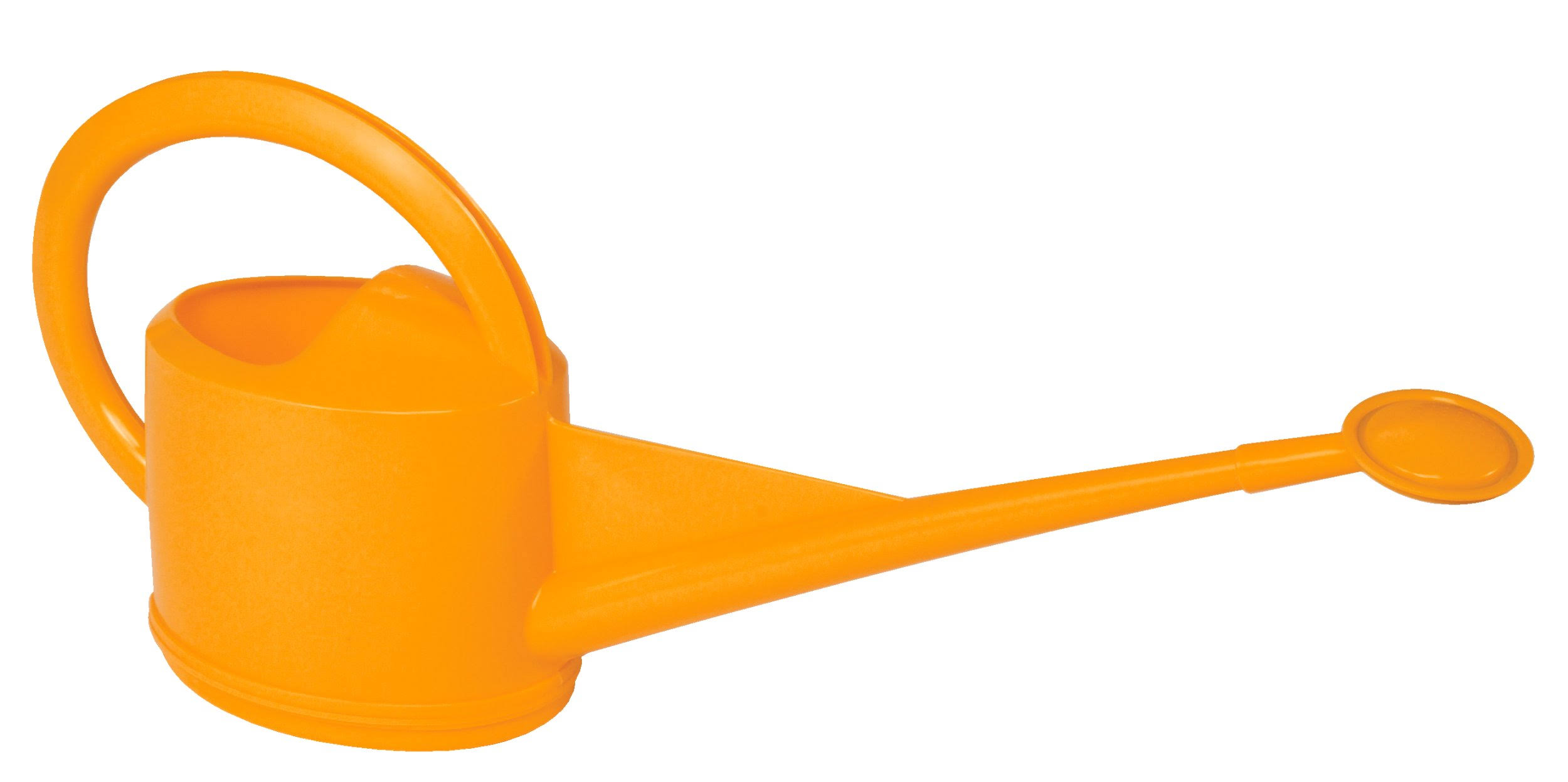 Dramm 12452 5-Liter Premium High-Grade Plastic Watering Can, Orange