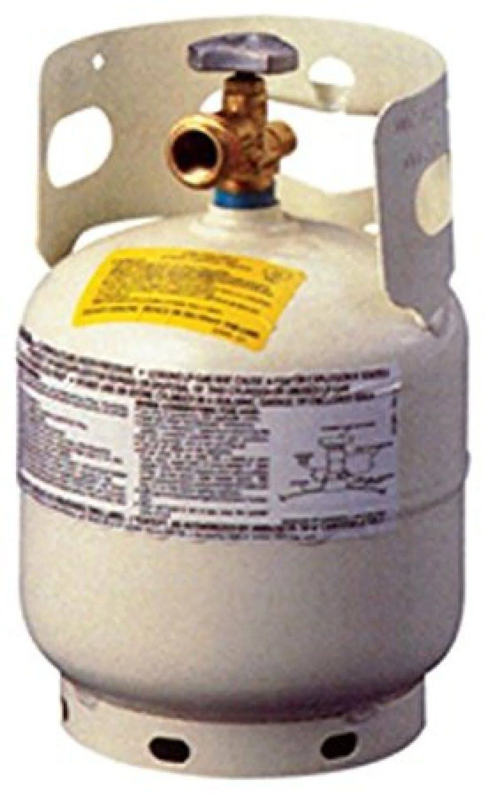 Manchester Propane Tank, White, 5 lbs