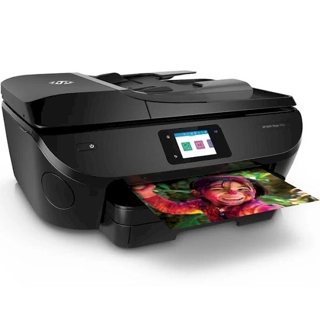 HP Envy Photo 7855 Wireless Color Inkjet All-in-One Photo Printer with - Black