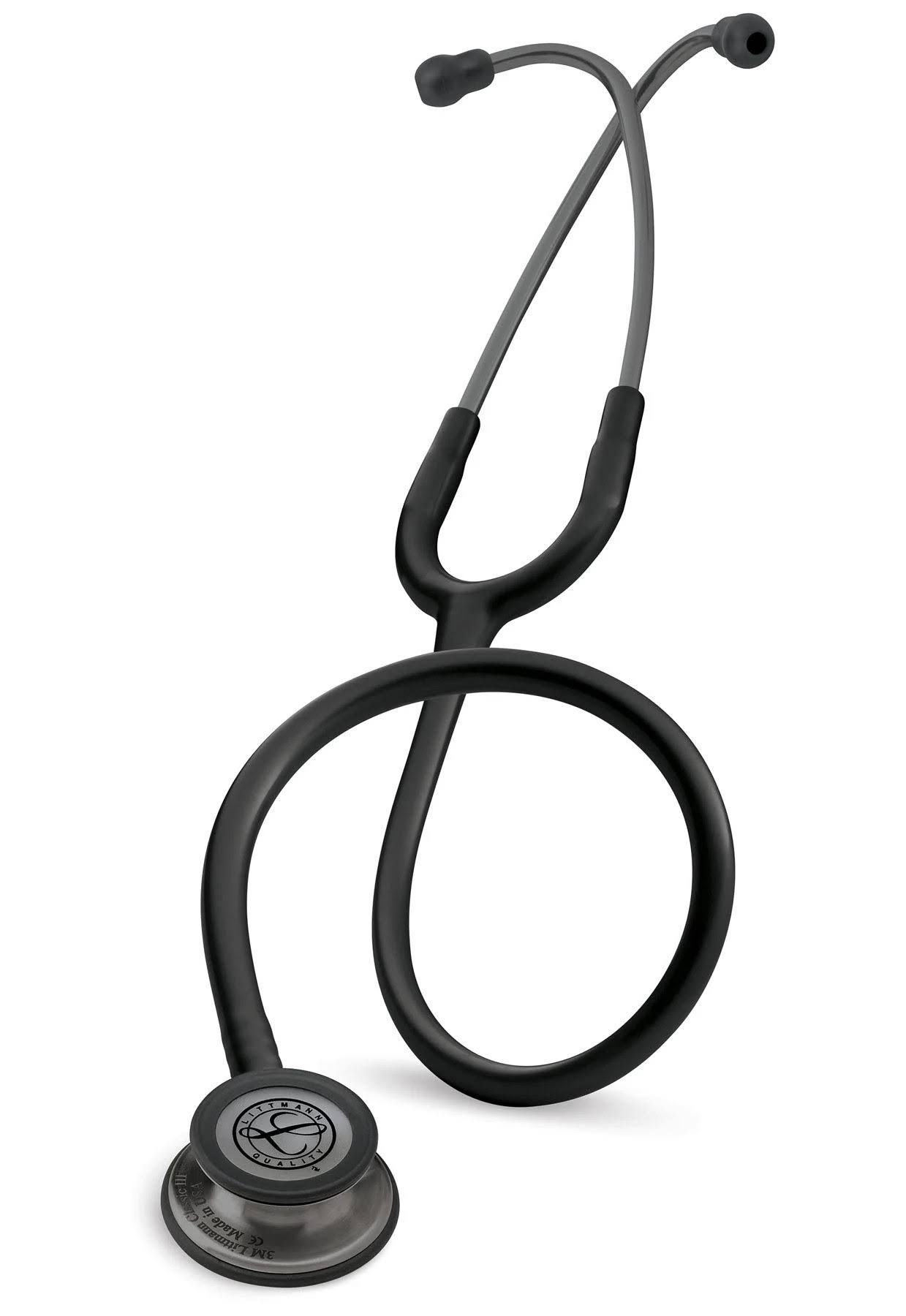 3M Littmann Classic III Stethoscope - Black / Smoke
