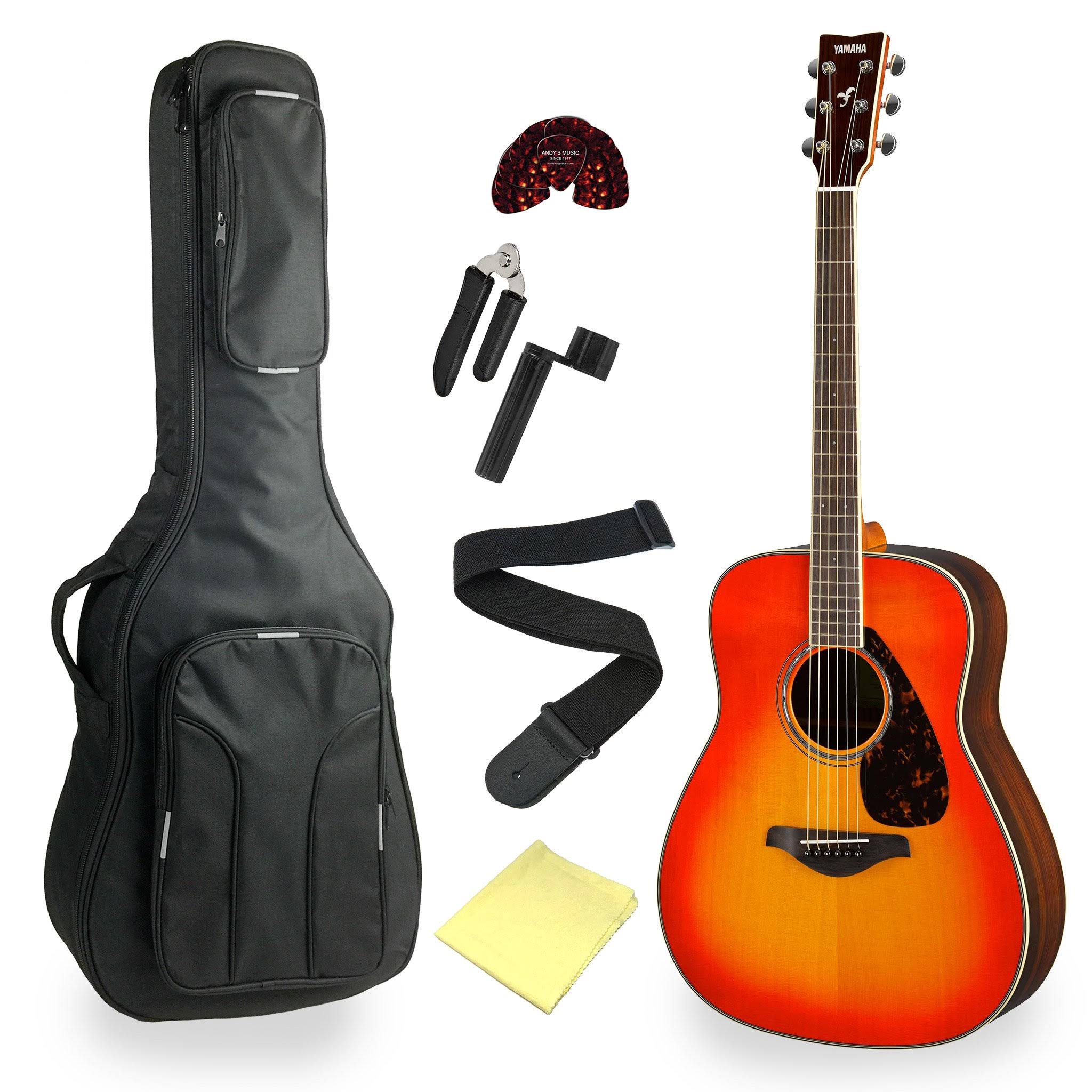 Yamaha FG Series FG830 - Guitar - acoustic - dreadnought - top: solid spruce - back: rosewood