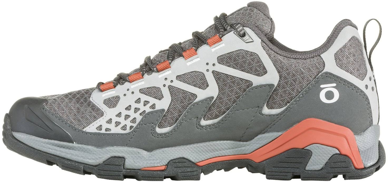 Oboz Cirque Low B-Dry Hiking Shoe Men's, Pewter/Burnt Orange / 10