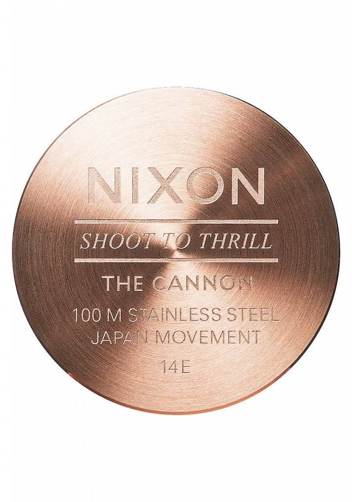 Nixon Cannon (All Rose Gold) Watch