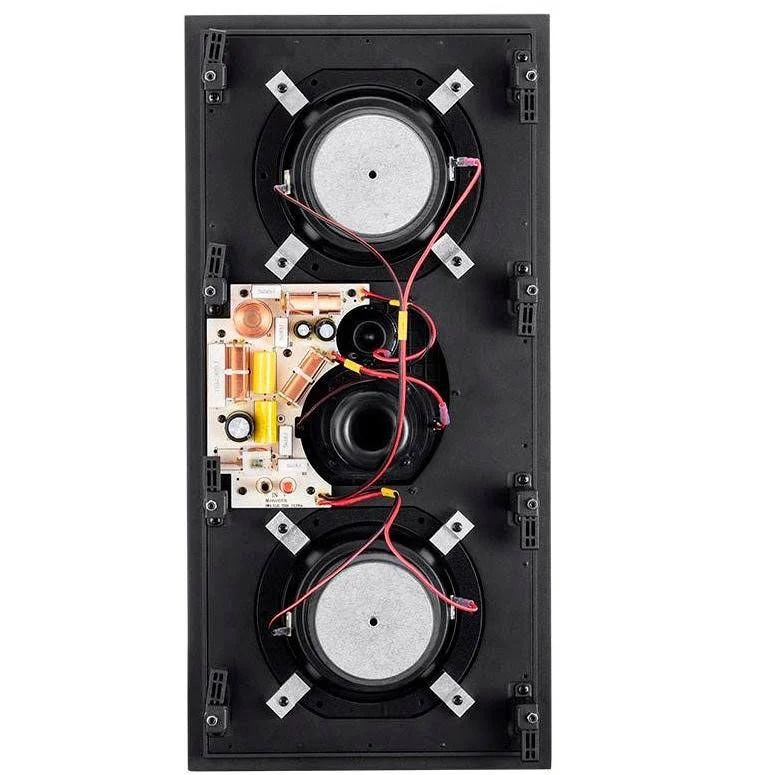 Monolith THX-365IW THX Ultra Certified 3-Way In-Wall Speaker, 1in Silk Dome Tweeter with Neodymium Magnet and Copper Shorting Ri