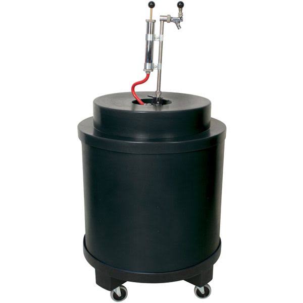 KegWorks Super Cooler for Kegs of Beer - Black