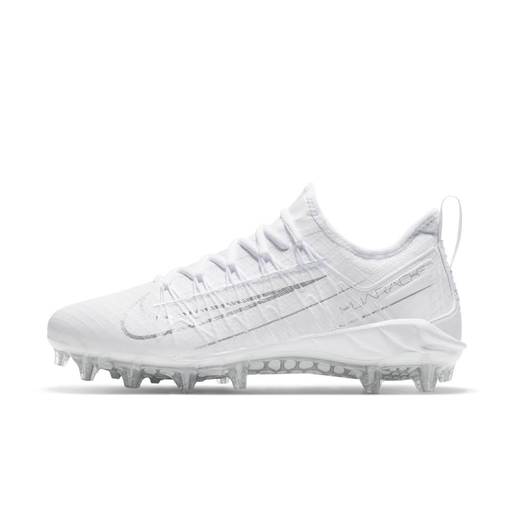 Nike Alpha Huarache 7 Pro Lacrosse Cleats, Men's, White