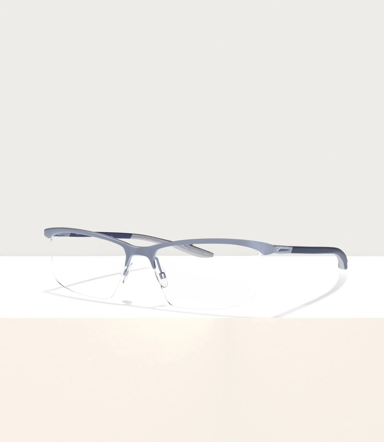 Nike 6073 Eyeglasses - 073 Brushed Gunmetal/Midnight Navy