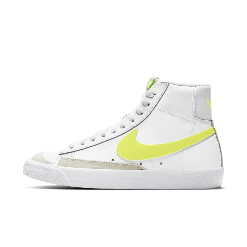 Nike Blazer Mid 77 White Lemon Venom - Size 7.5 Women