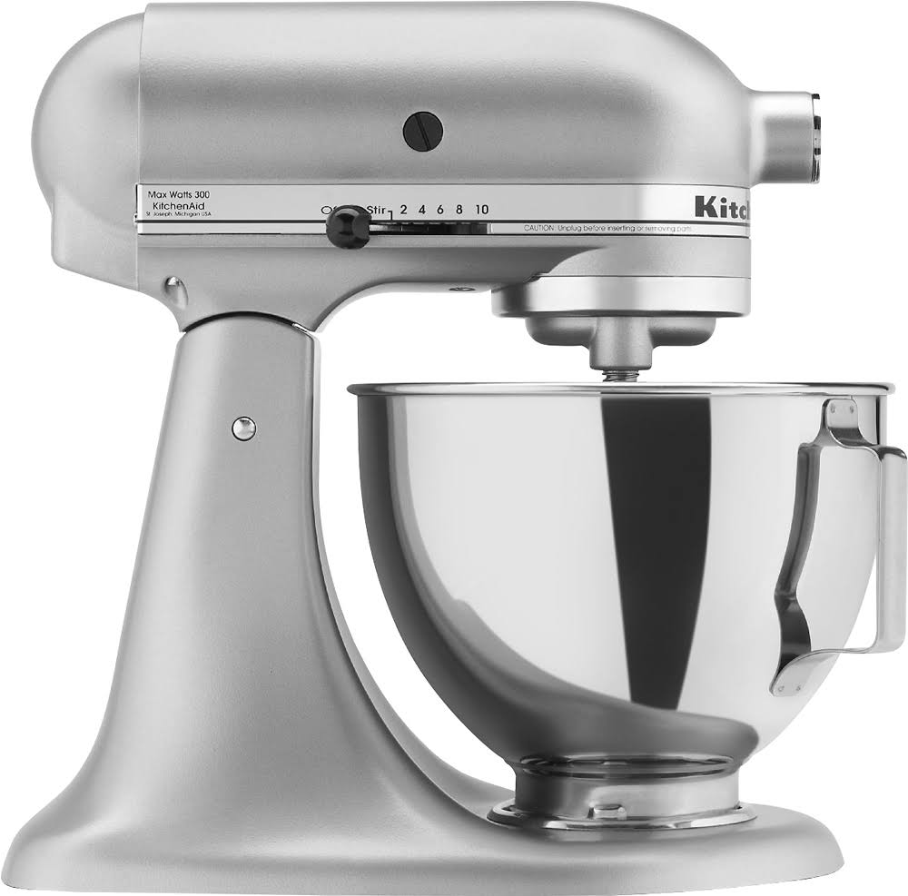 KitchenAid KSM85 4.5-Quart Mixer - Silver Metallic