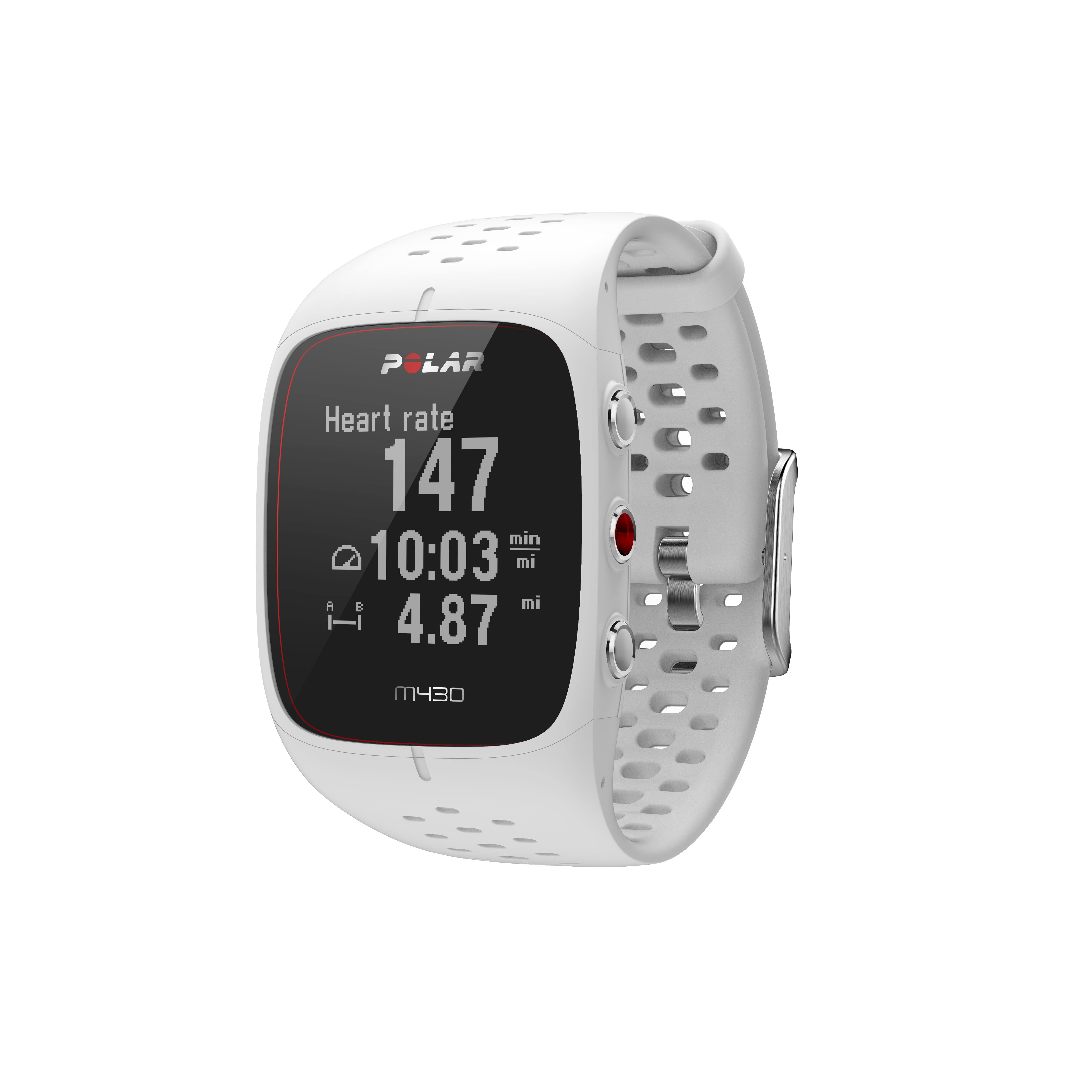 Polar M430 Running GPS Watch - White