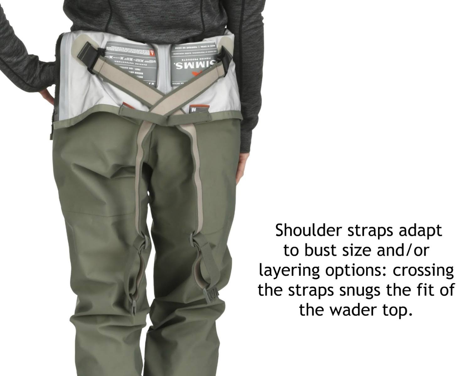 Simms Women's Freestone Z Waders - Stockingfoot Small / Striker Grey