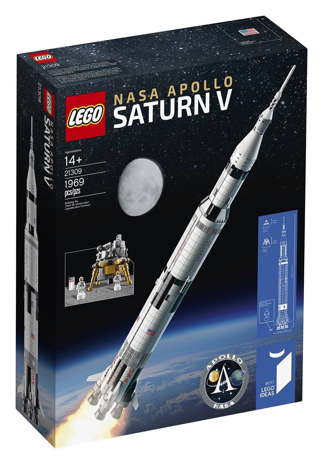 Lego Ideas Nasa Apollo Saturn V 21309 Building Kit