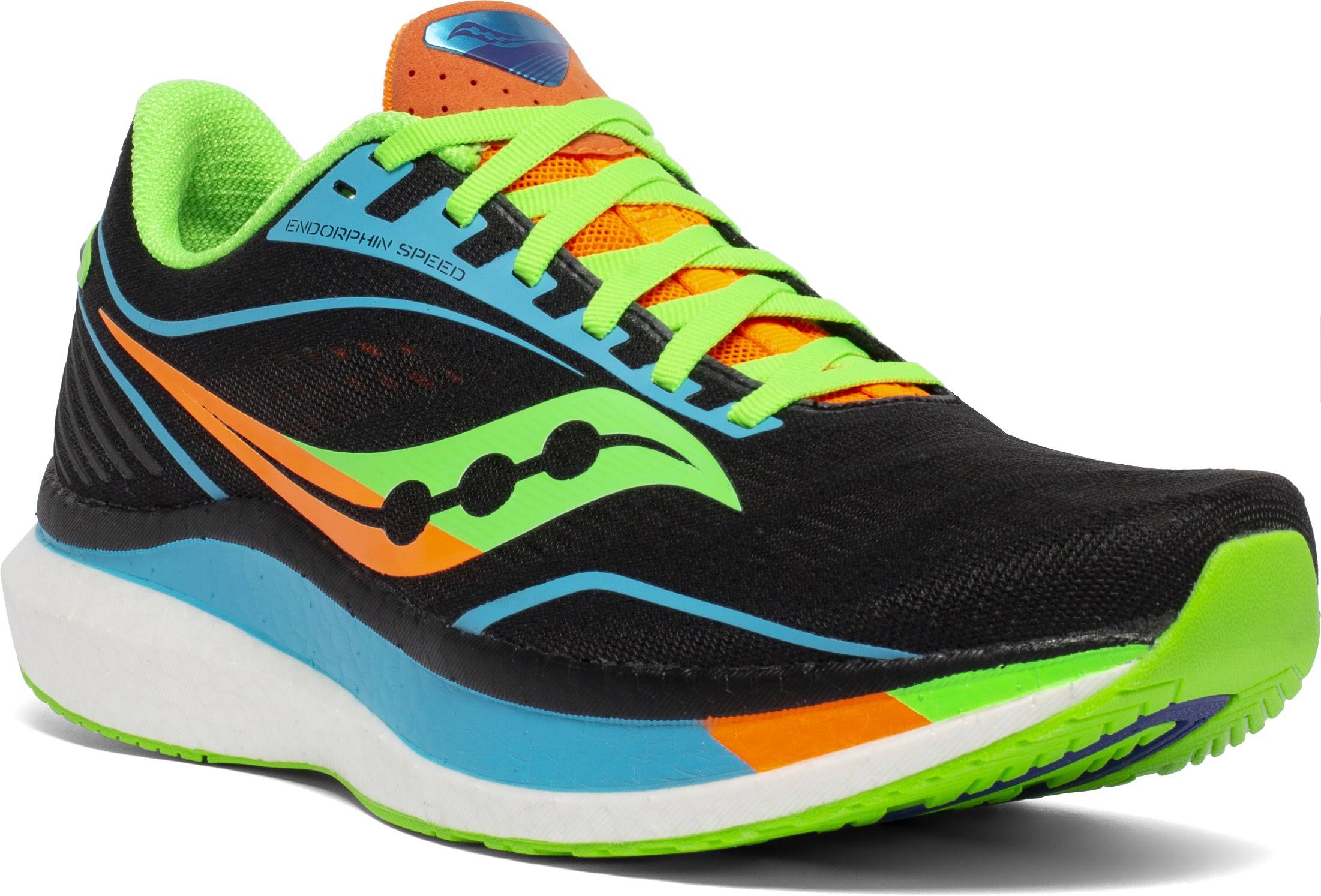 Saucony Men's Endorphin Speed Running Shoes, Black