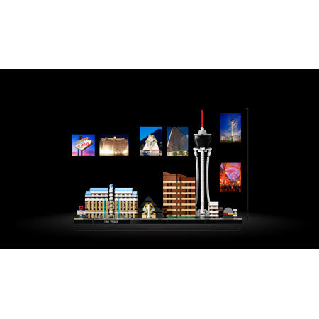 Lego Architecture Las Vegas Skyline Building Kit 21047