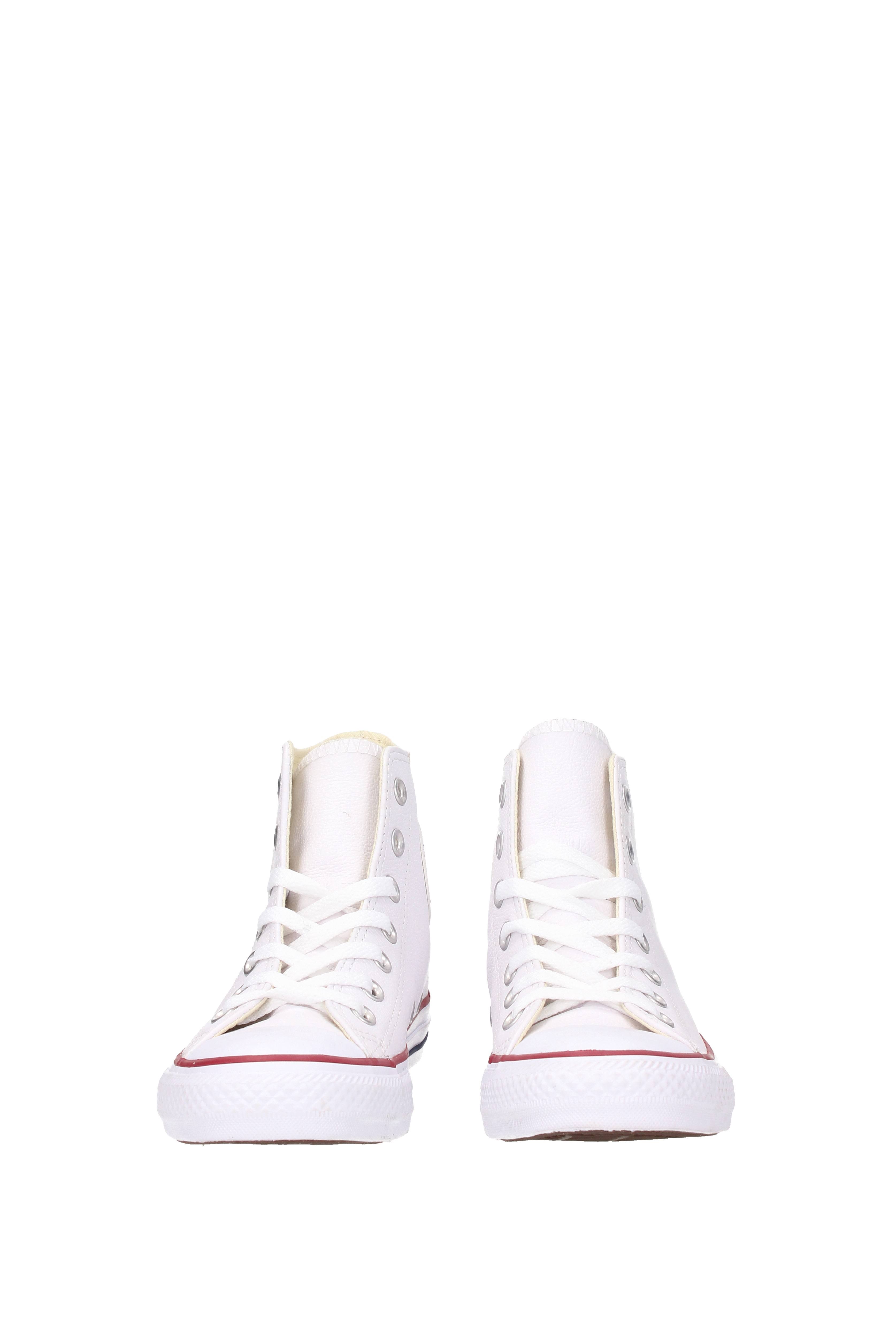 Converse Chuck Taylor All Star Leather Hi - White